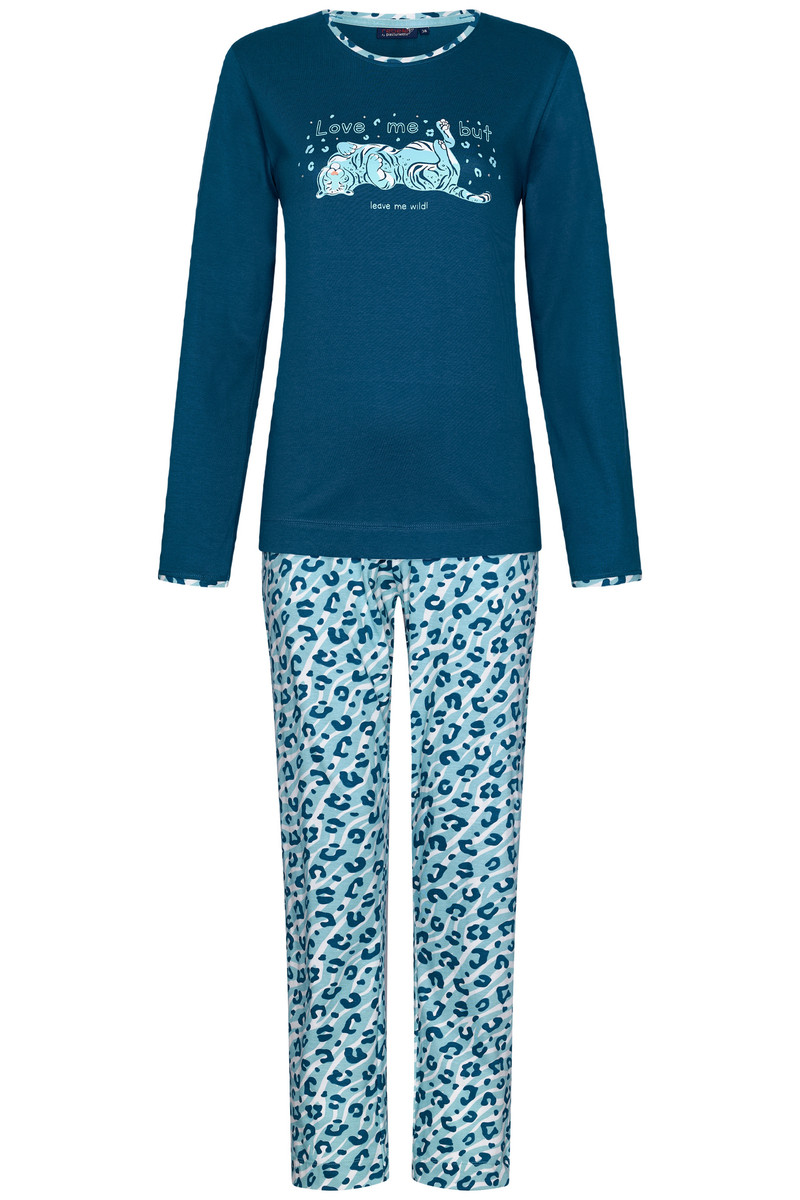 Blauw Rebelle pyjama tijger