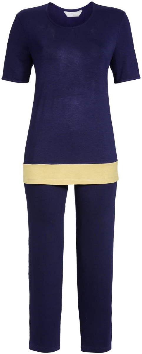 Luxe nachtblauwe pyjama van Ringella