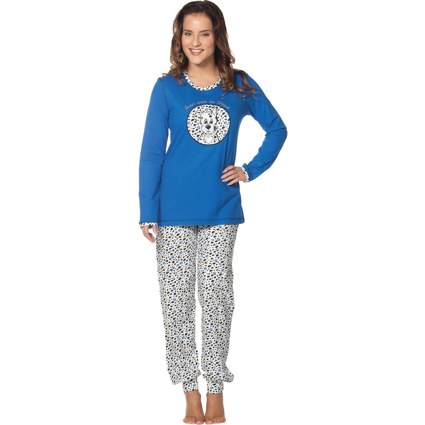 Dames pyjama Dalmatier Rebelle Blue | Online de mooiste ...