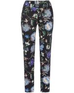 Zwarte bloemen pyjamabroek Ringella