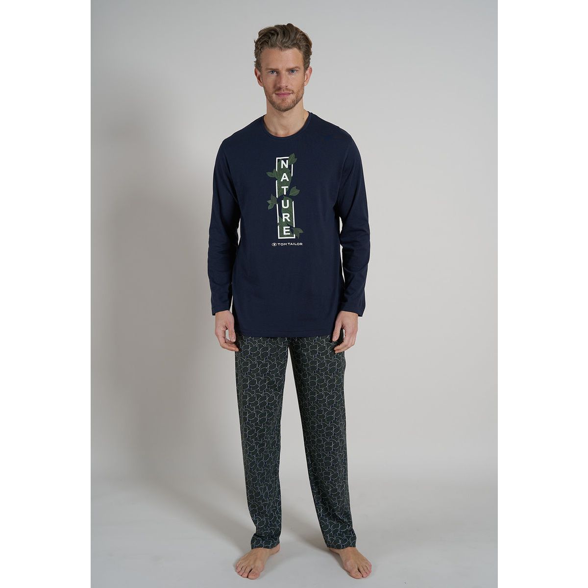 Groene Tom Tailor pyjama Nature pyjama\'s, Gratis | meer retour | nachthemden, de € | Gratis verzending huis 40,- vanaf in | Online ondermode mooiste en Snel