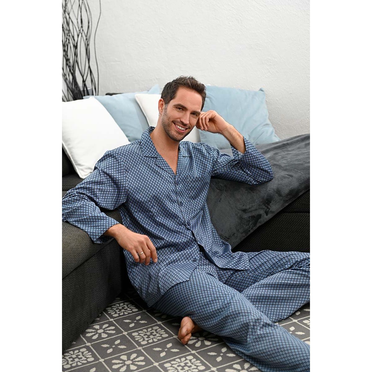 heren doorknooppyjama | Gratis verzending | Online mooiste pyjama's, nachthemden, ondermode en meer