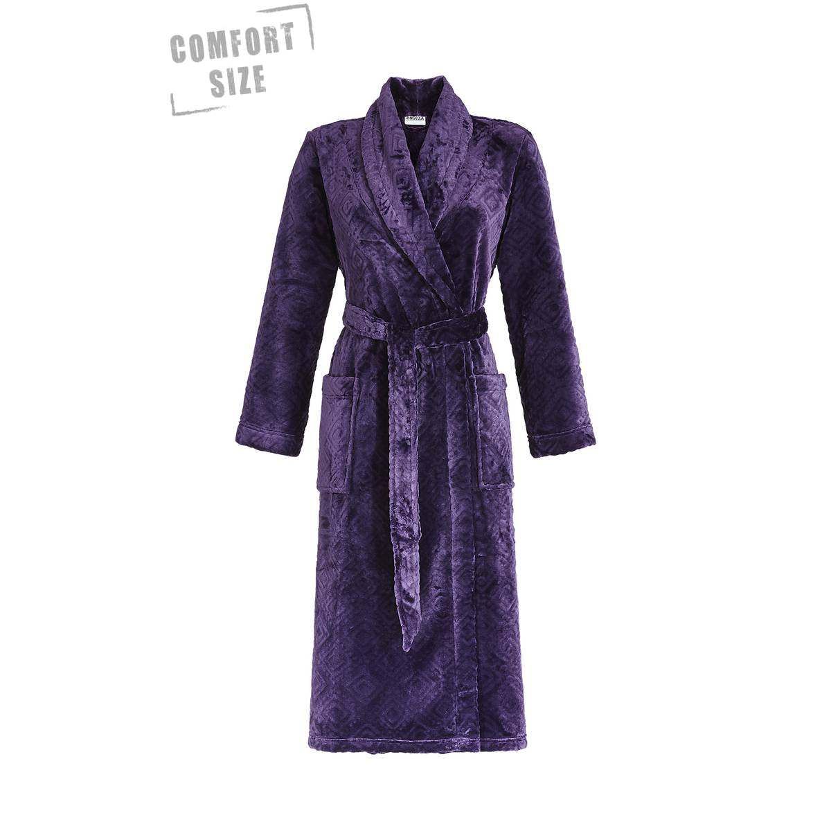 onthouden heden Absorberend Fleece dames badjas van Ringella paars | Online de mooiste pyjama's,  nachthemden, ondermode en meer