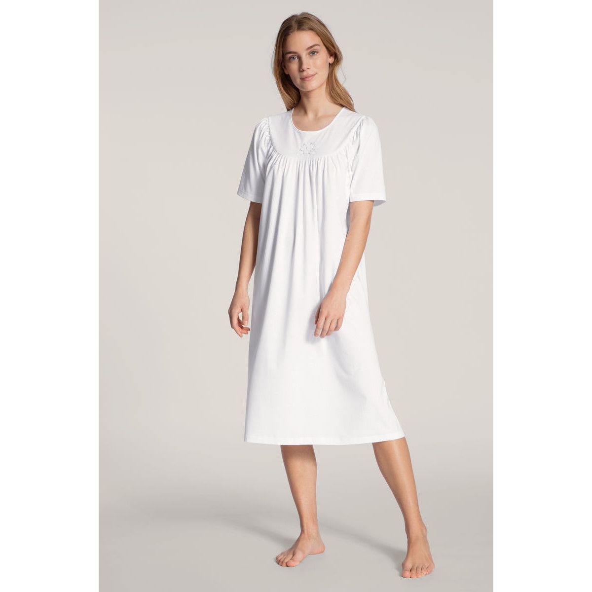 serie Goedaardig deed het Duurzaam wit Calida nachthemd korte mouw | Gratis verzending en retour |  Online de mooiste pyjama's, nachthemden, ondermode en meer