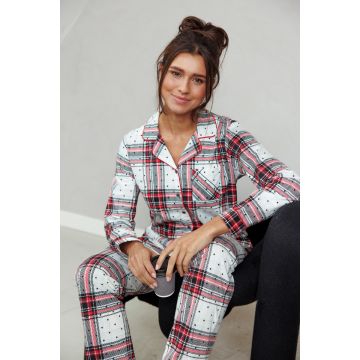 Rebelle ruiten en stippen pyjama