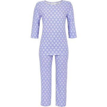 Lavendelblauwe pyjama Ringella