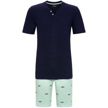 Haaien heren shortama blauw