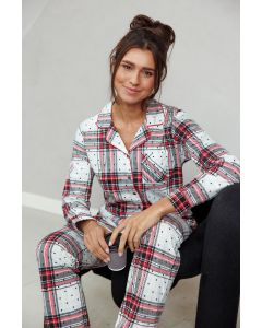 Rebelle ruiten en stippen pyjama