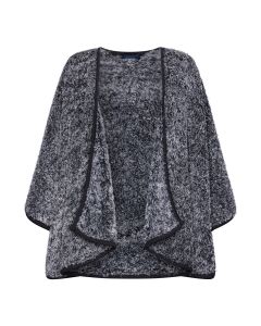 Duurzame fleece cape Rebelle