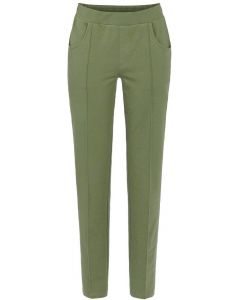 Groene pyjamabroek sweatstof