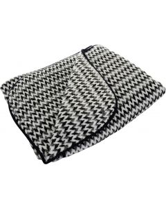 Fleece plaid zigzag Pastunette